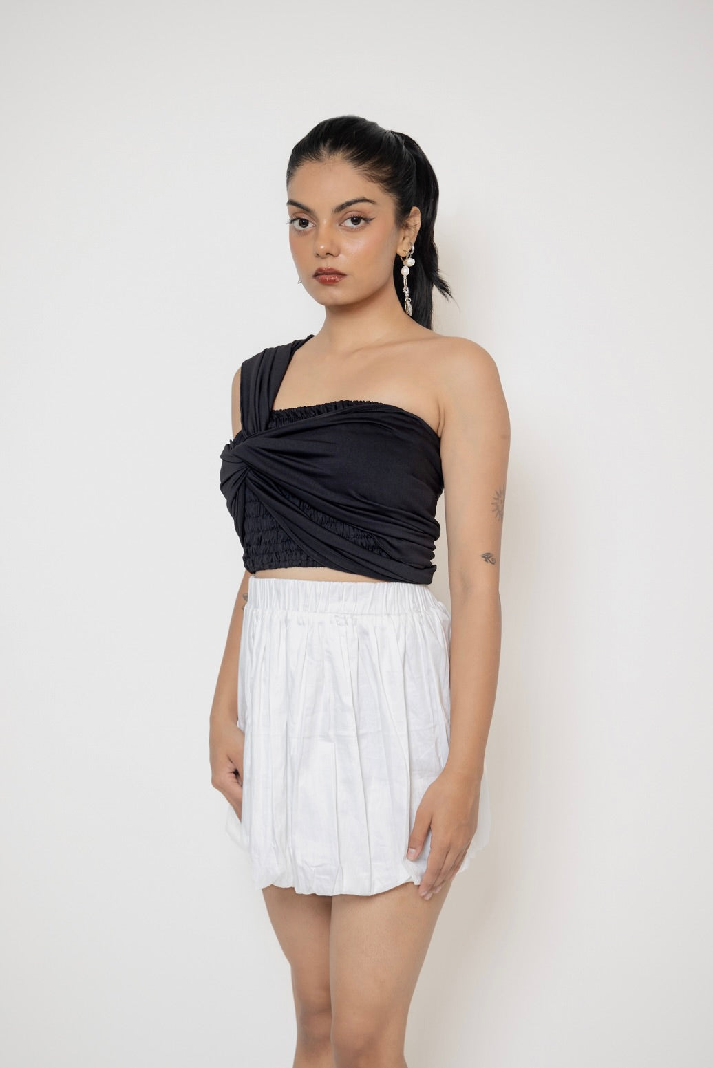 Black Flexi Top