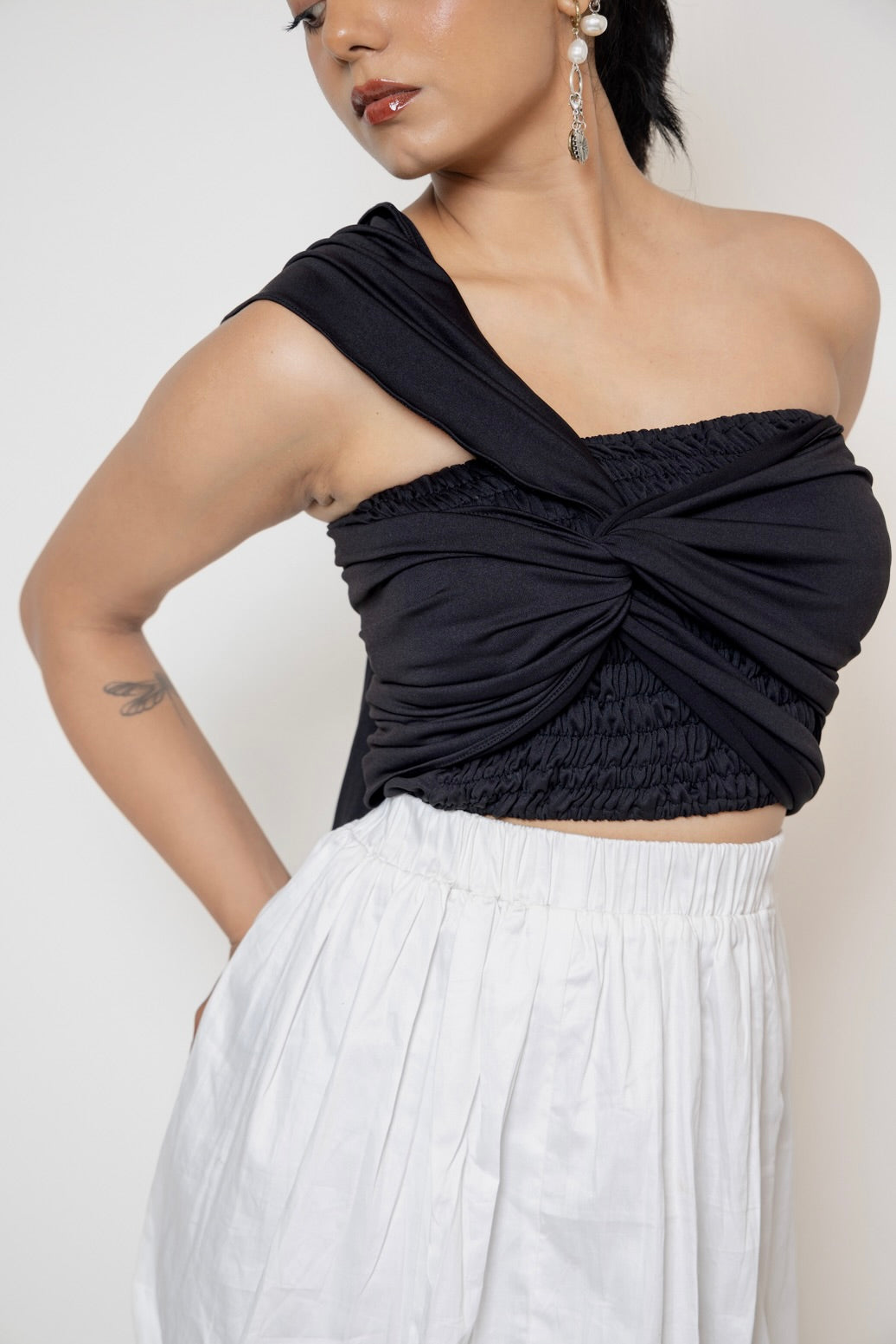 Black Flexi Top
