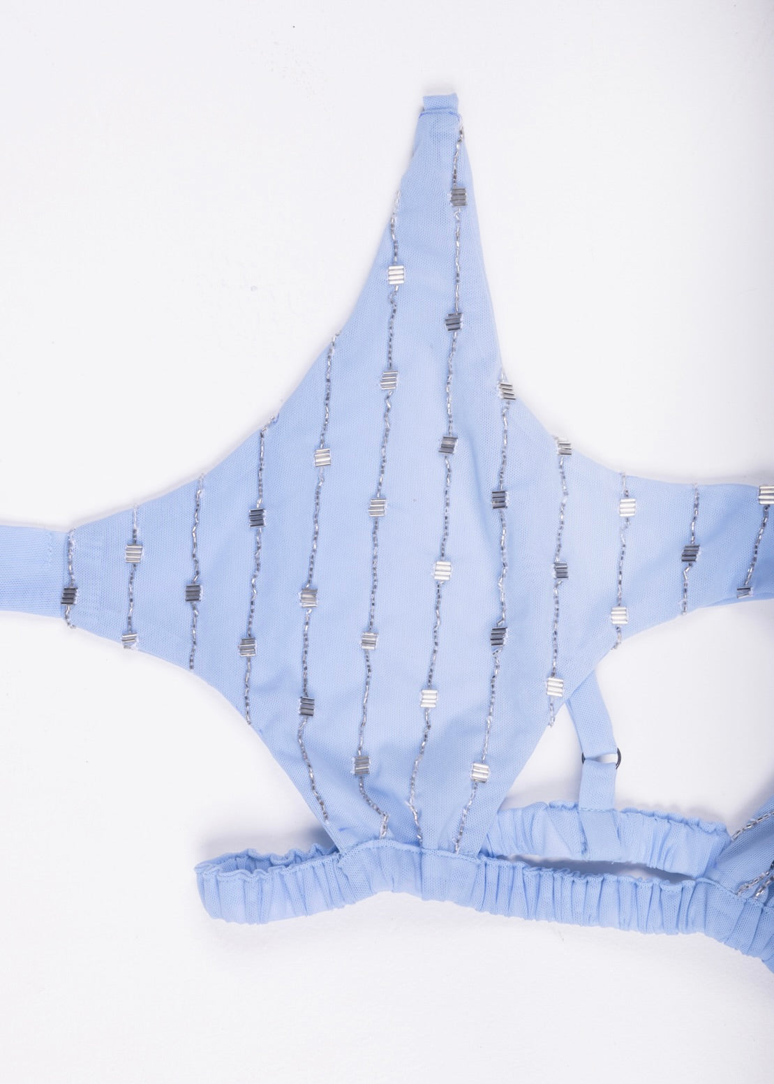 Asymmetrical Bralette ( Blue )