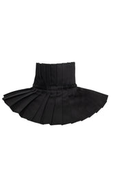 Black Collar & Cuff Set