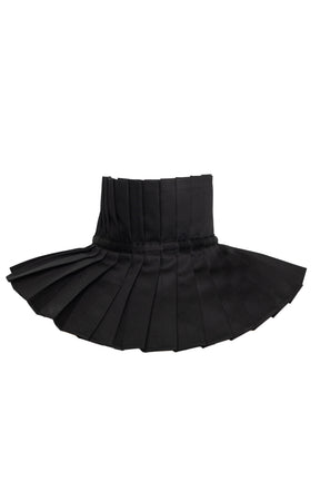 Black Collar & Cuff Set