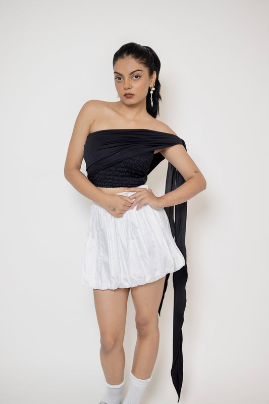 Black Flexi Top