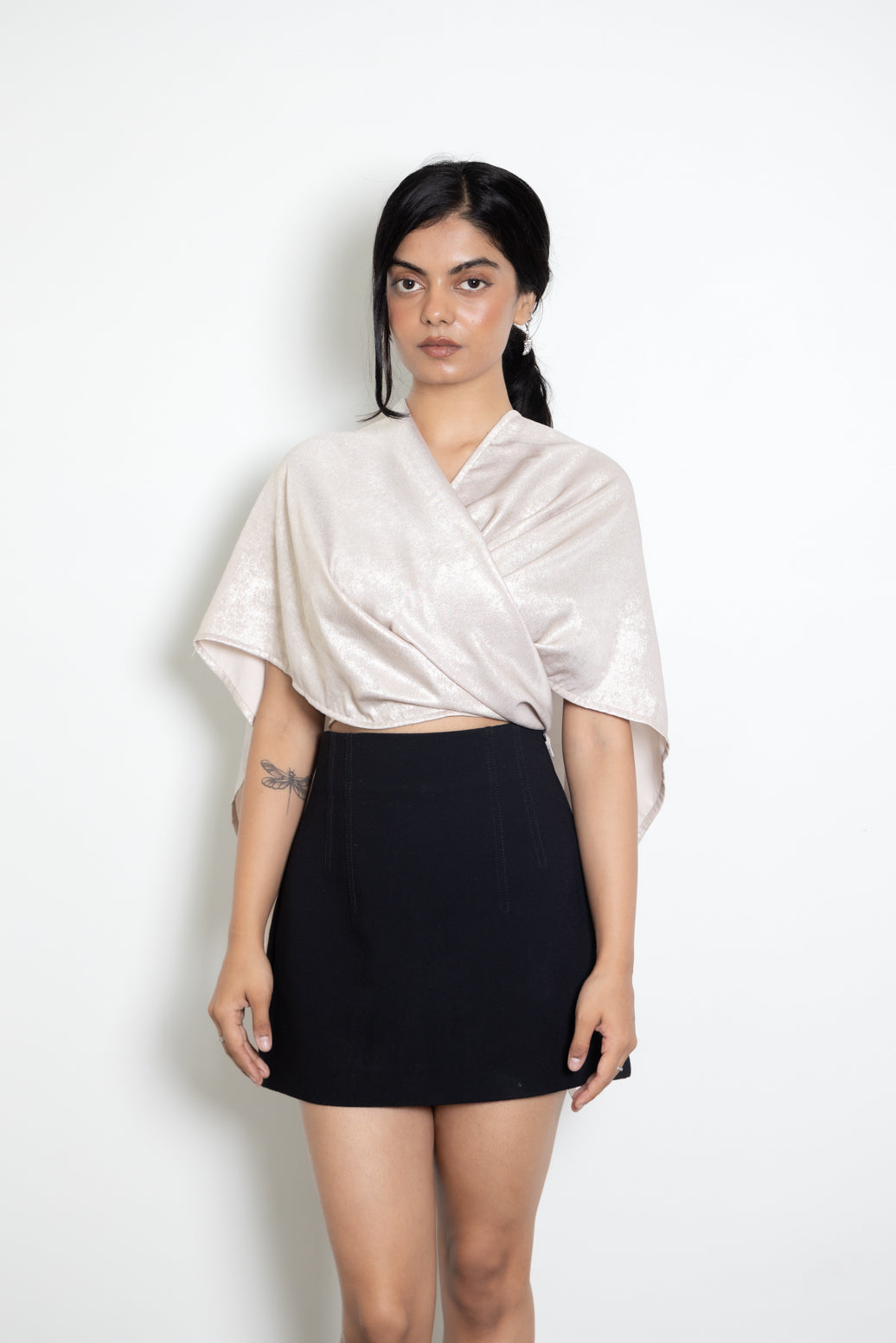 Champagne Multi-way Top