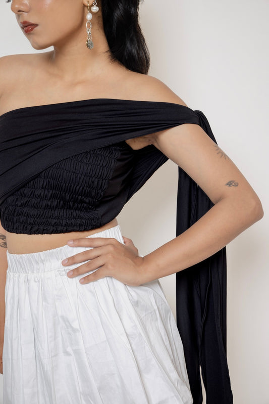 Black Flexi Top
