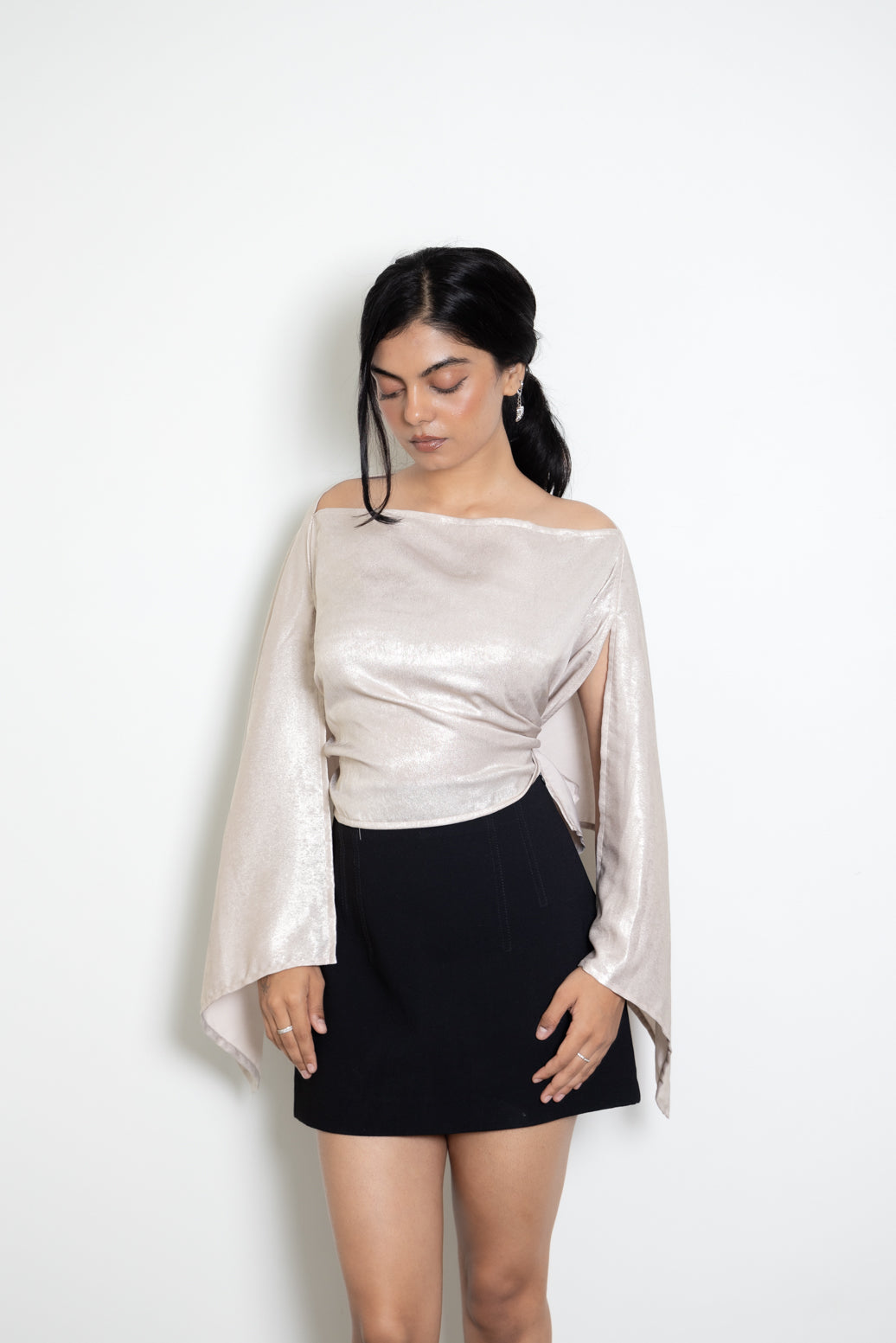 Champagne Multi-way Top