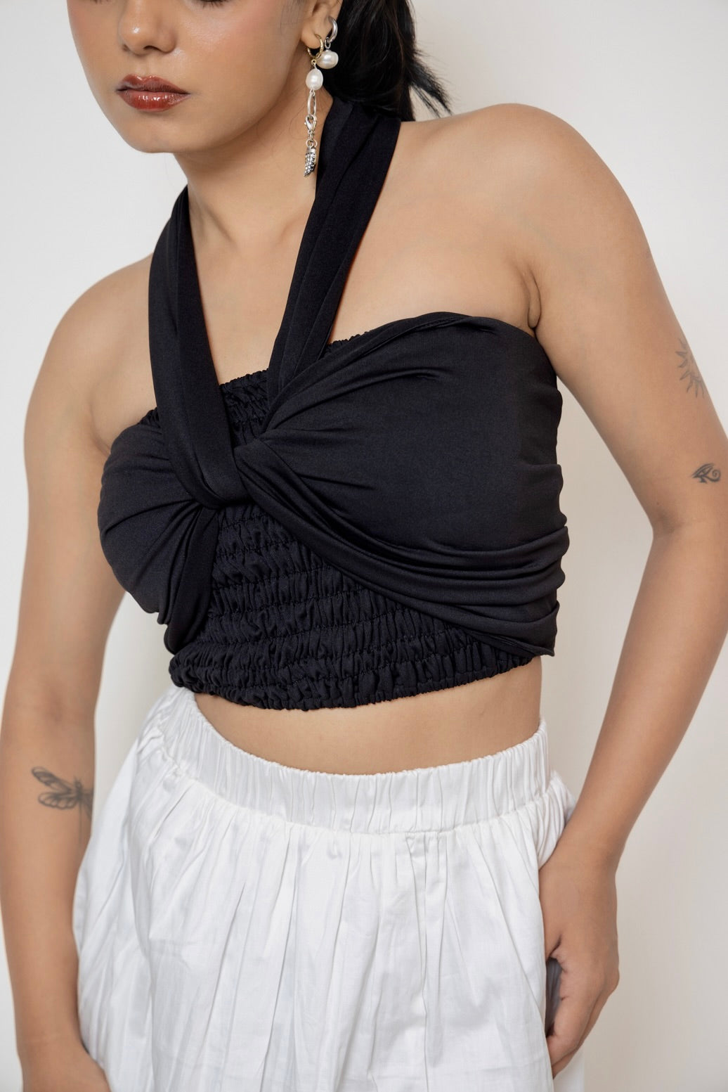 Black Flexi Top