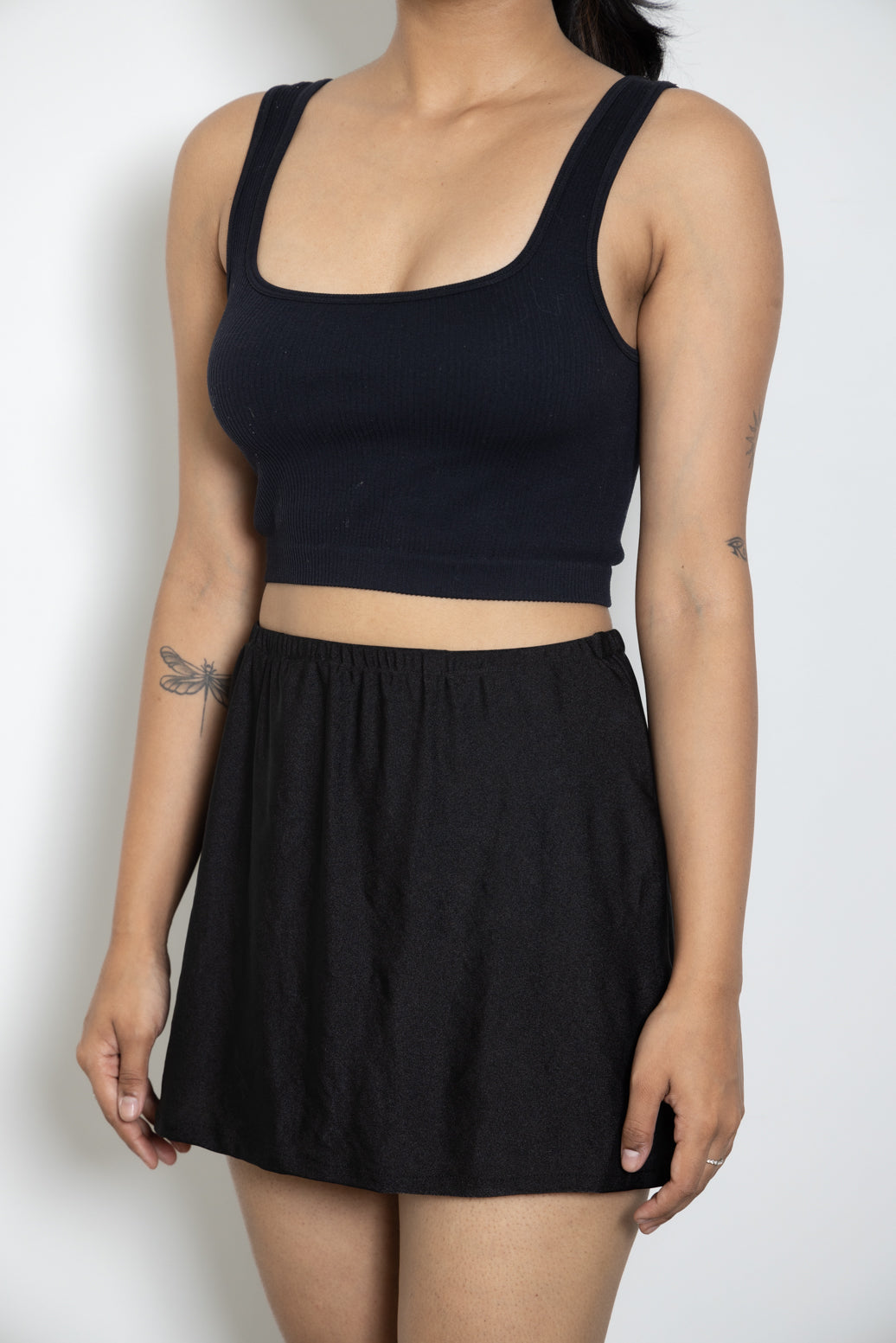 Sheer Noir Skirt