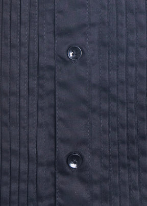 Pintuck collar (Black)