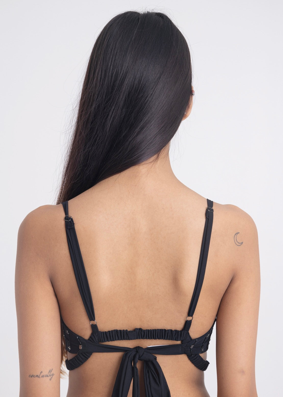 Asymmetrical Bralette ( Black )