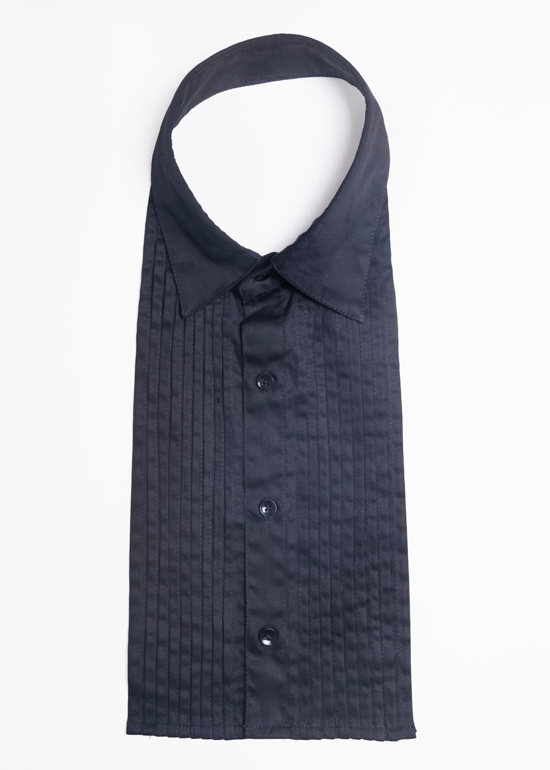 Pintuck collar (Black)