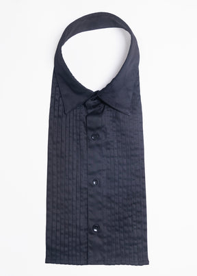 Pintuck collar (Black)