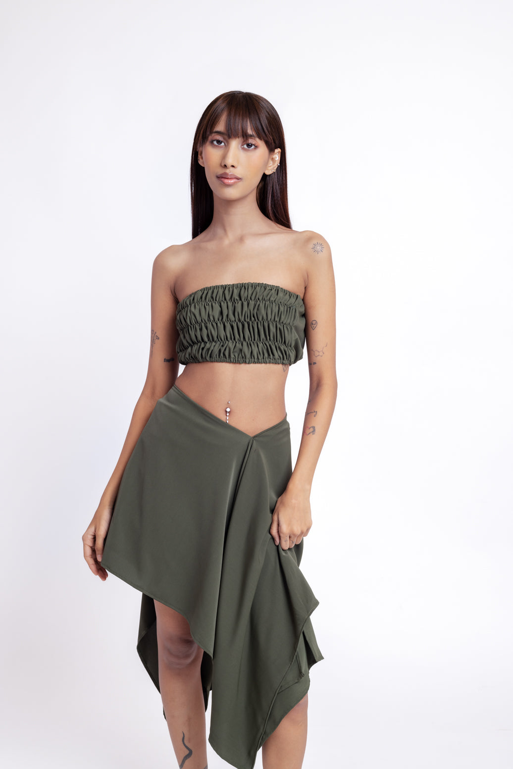 Multi-Way Top (Olive Green)