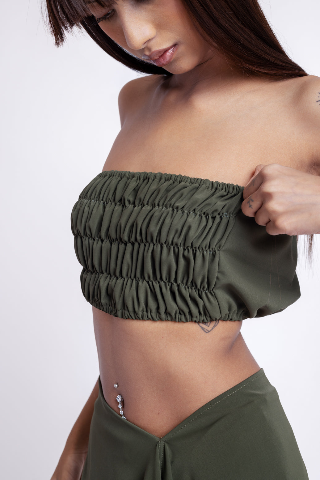 Multi-Way Top (Olive Green)