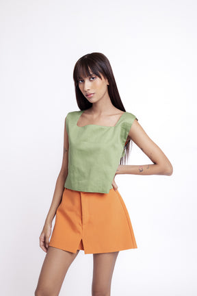 BloomSide Reversible Top (Print + Solid)