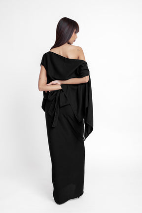 Half-Stitch Wrap Skirt