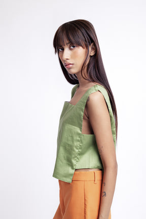 BloomSide Reversible Top (Print + Solid)