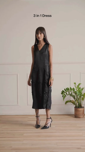 Black 3-in-1 Dress